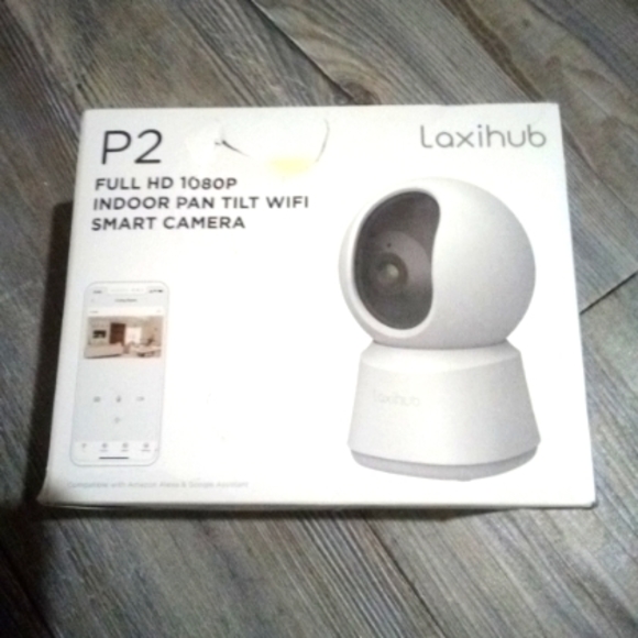 Laxihub Cameras, Photo & Video Full Hd 80p Indoor Wifi Smart Camera